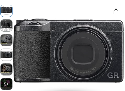 best travel cameras - Ricoh GR III 