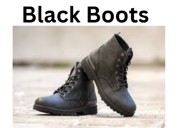 black boots